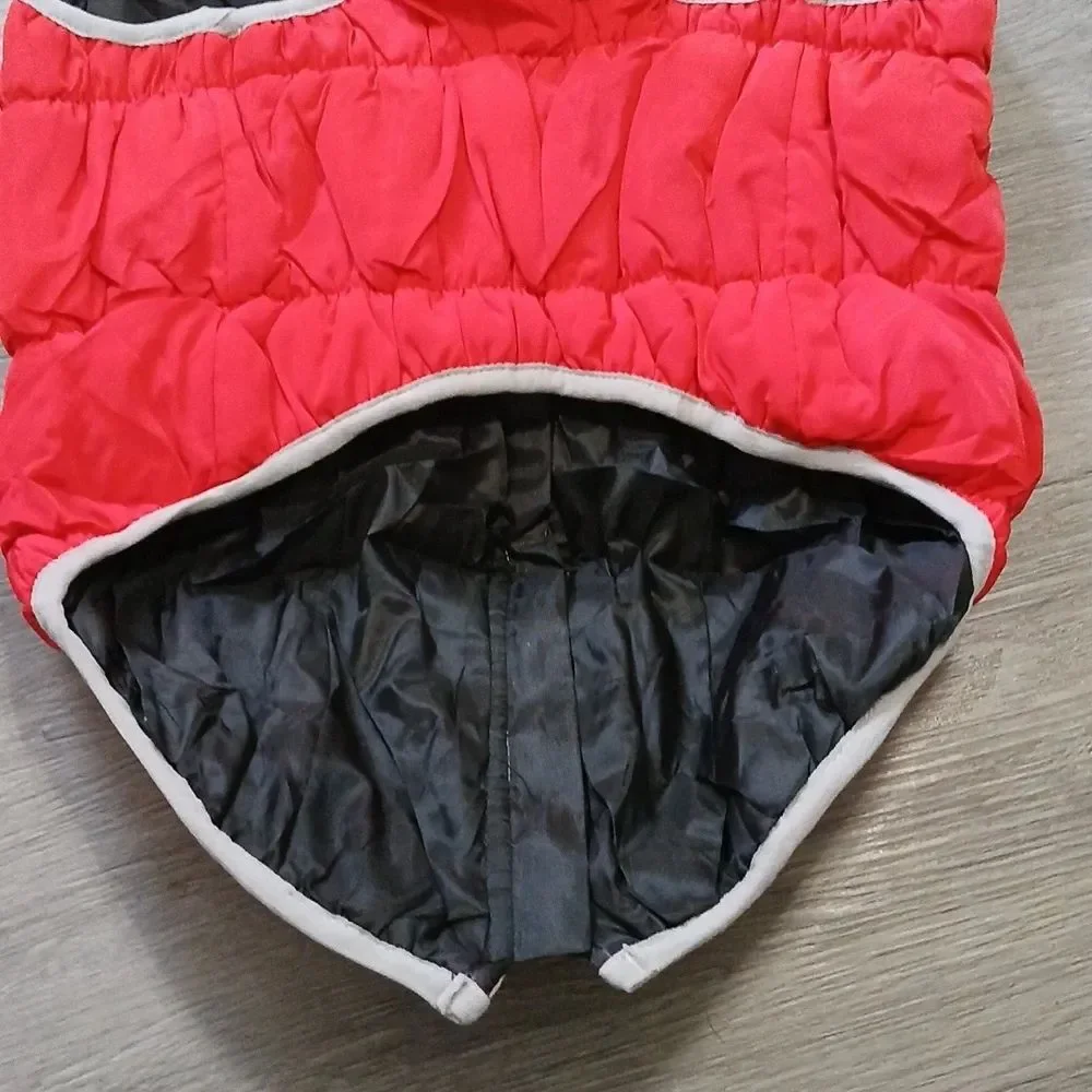 Dog Winter Coat Jacket Waterproof Warm Outfit Reflective Design SZ 4XL NIP